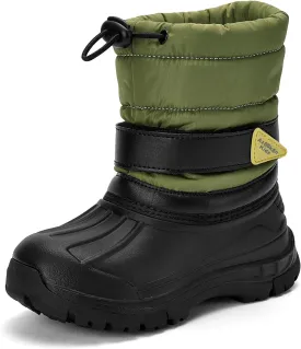 Azooken Kid's Snow Boots Winter Waterproof Slip Resistant Cold Weather Shoes(Little Kid/Big Kid)