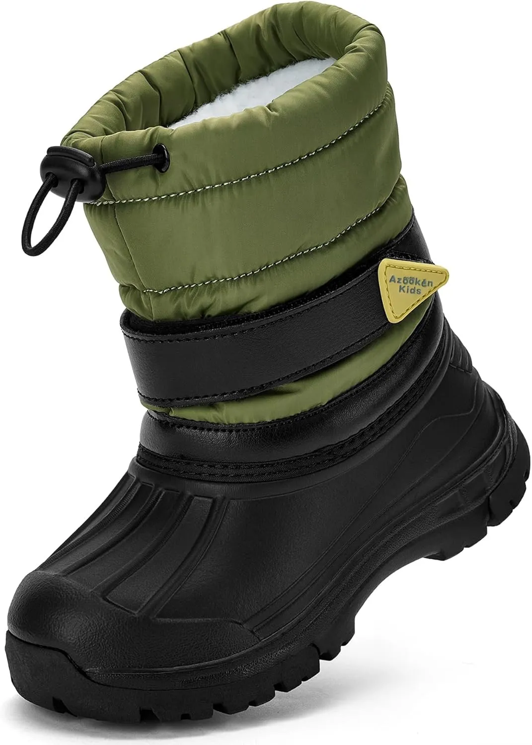 Azooken Kid's Snow Boots Winter Waterproof Slip Resistant Cold Weather Shoes(Little Kid/Big Kid)