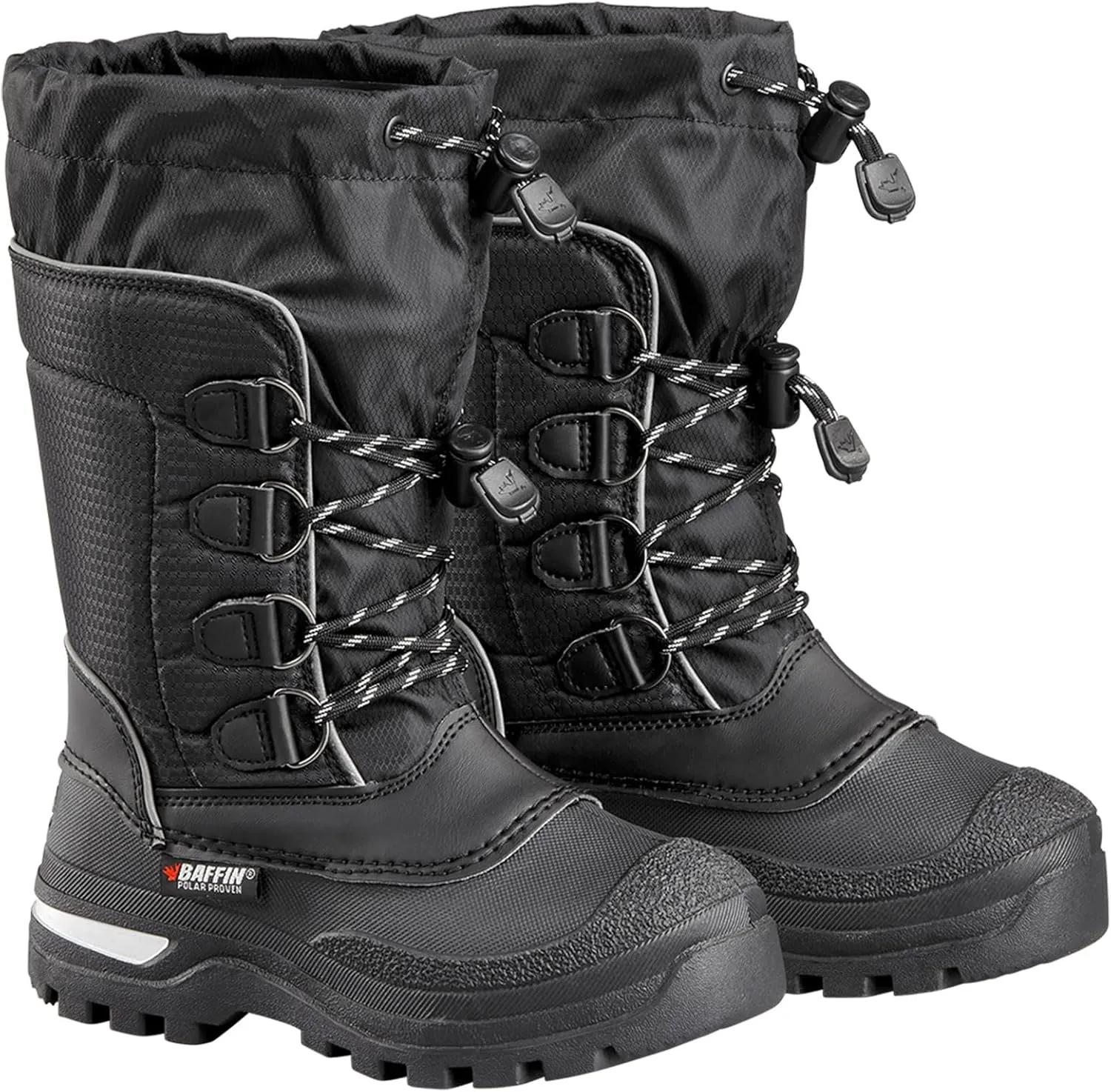 Baffin Unisex Kids' PINETREE Waterproof Insulated Mid-Calf Winter Boots w/Comfort-Fit Inner Boot System & Arctic Rubber Base