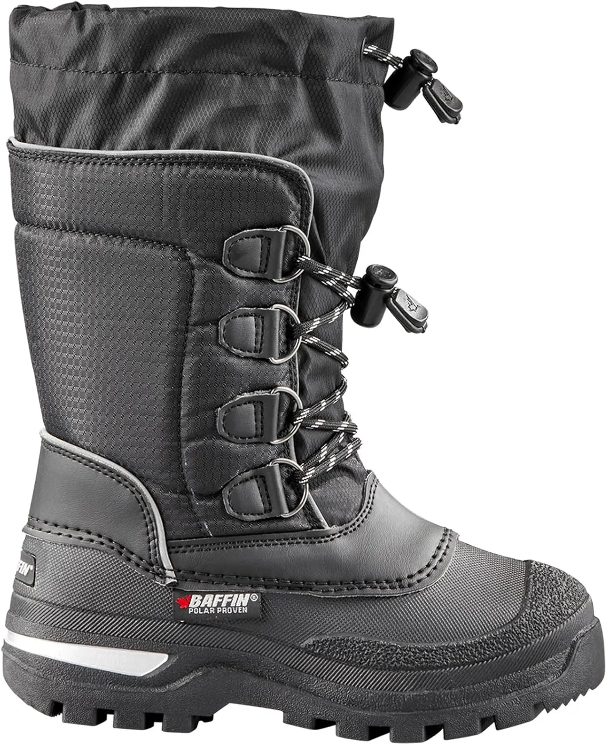 Baffin Unisex Kids' PINETREE Waterproof Insulated Mid-Calf Winter Boots w/Comfort-Fit Inner Boot System & Arctic Rubber Base