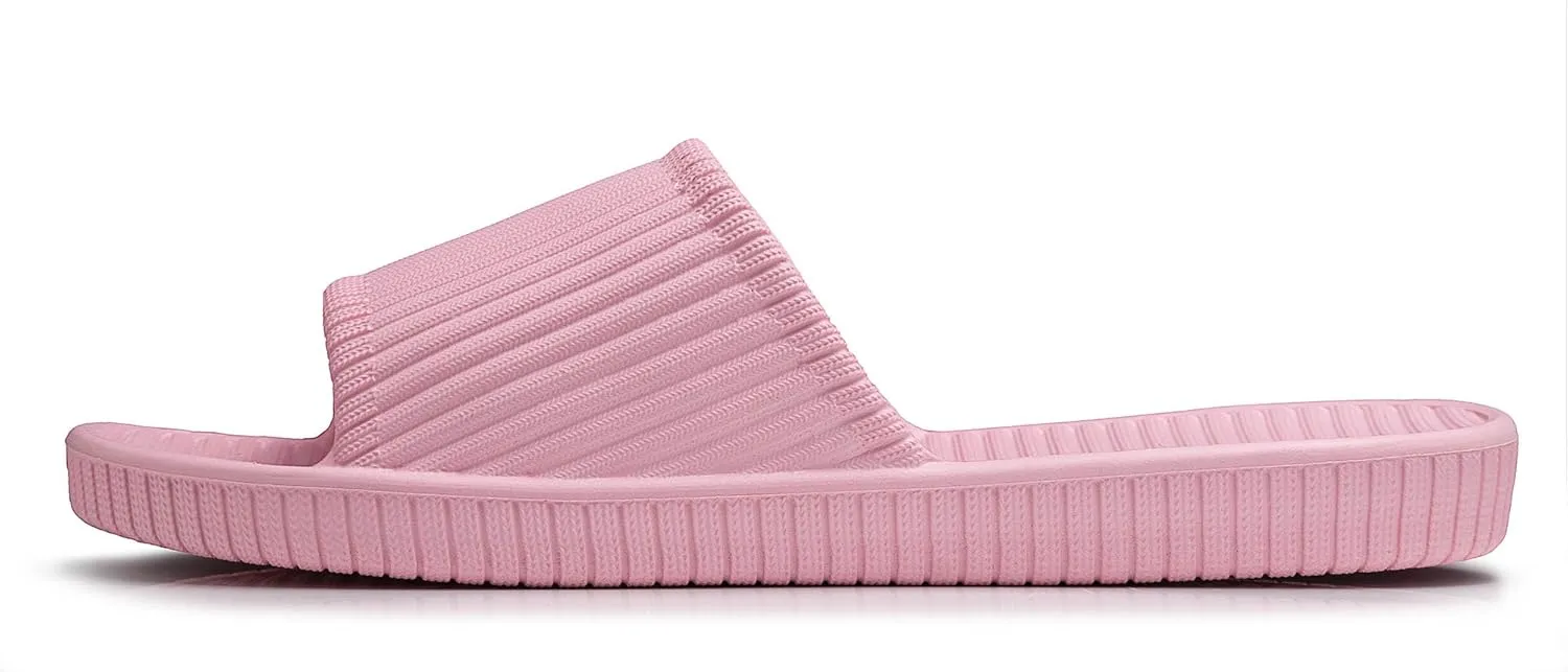 Happy Lily Shower Shoes, Women & Men??s Shower Slippers, Slides Sandals Pool Slides House Slippers Non-Slip Indoor Bathroom Shoes Beach Sandals
