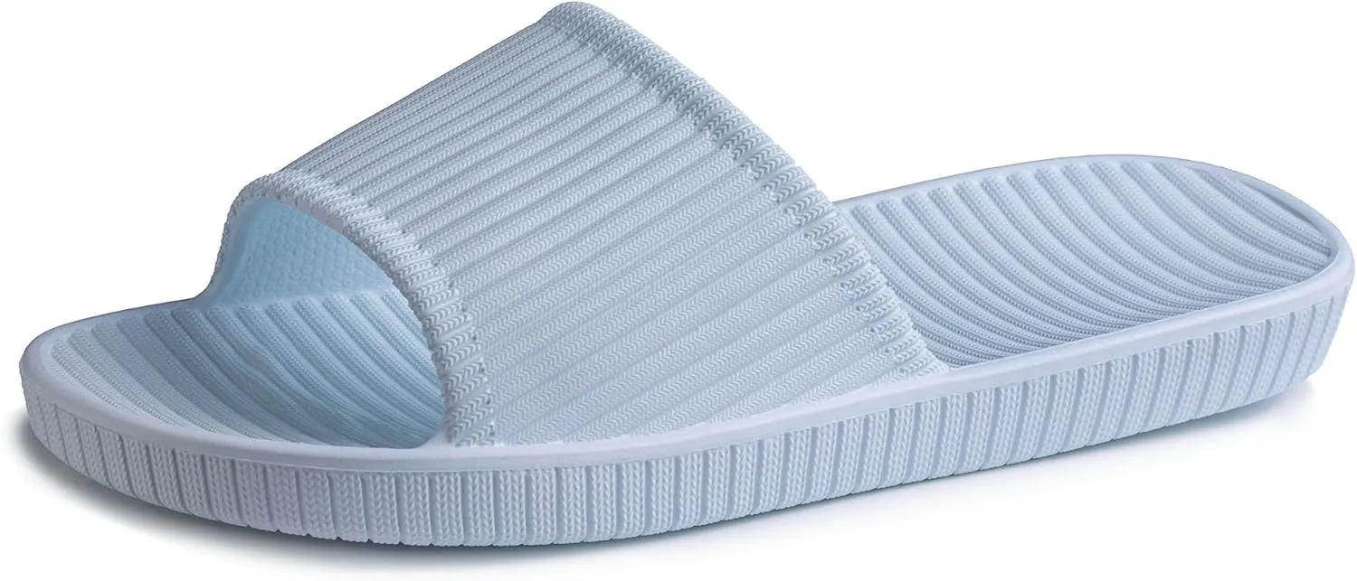 Happy Lily Shower Shoes, Women & Men??s Shower Slippers, Slides Sandals Pool Slides House Slippers Non-Slip Indoor Bathroom Shoes Beach Sandals