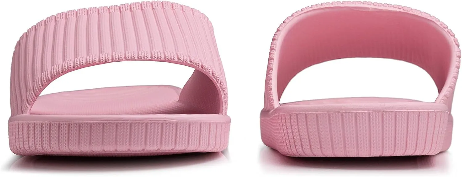 Happy Lily Shower Shoes, Women & Men??s Shower Slippers, Slides Sandals Pool Slides House Slippers Non-Slip Indoor Bathroom Shoes Beach Sandals