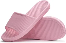 Happy Lily Shower Shoes, Women & Men??s Shower Slippers, Slides Sandals Pool Slides House Slippers Non-Slip Indoor Bathroom Shoes Beach Sandals