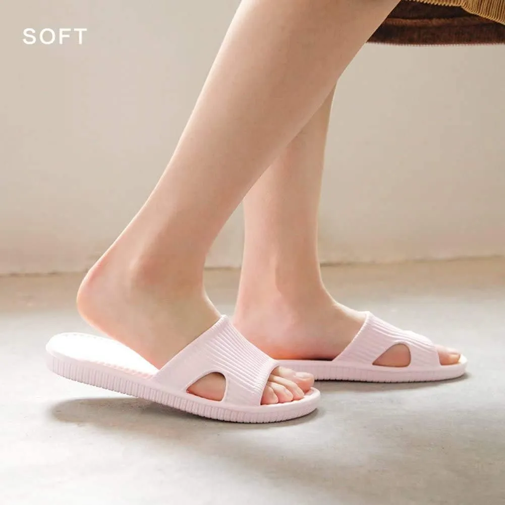 Happy Lily Shower Shoes, Women & Men??s Shower Slippers, Slides Sandals Pool Slides House Slippers Non-Slip Indoor Bathroom Shoes Beach Sandals