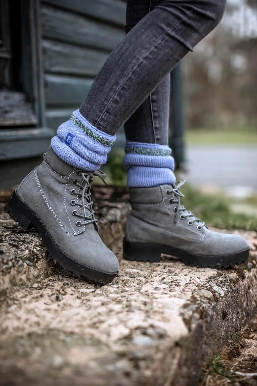 HEAT HOLDERS Womens Fleece Insulated Thermal Socks | Fuzzy Boot Socks for Winter