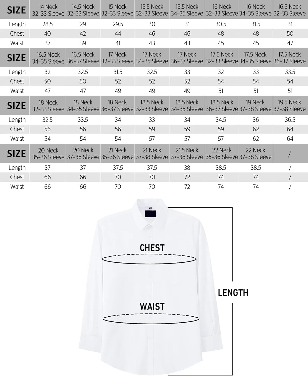 J.VER Men's French Cuff Dress Shirts Regular Fit Long Sleeve Spread Collar Metal Cufflink