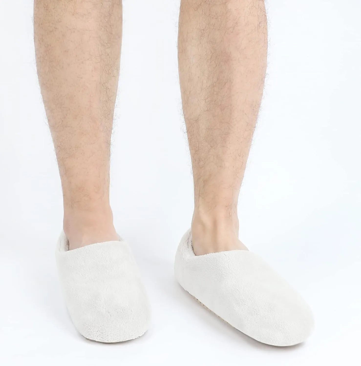 Keyela Unisex-adults Slipper Socks with Grippers Fuzzy House Slippers for Men's and Women's Indoor Winter Warm Fleece Lined Sock Slippers