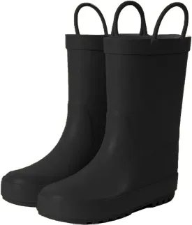 Kids Rain Boots - Toddler Waterproof Rubber Kids Rain Boots for Girls and Boys with Fun Patterns and Easy-On Handles