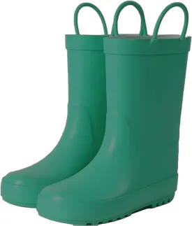 Kids Rain Boots - Toddler Waterproof Rubber Kids Rain Boots for Girls and Boys with Fun Patterns and Easy-On Handles