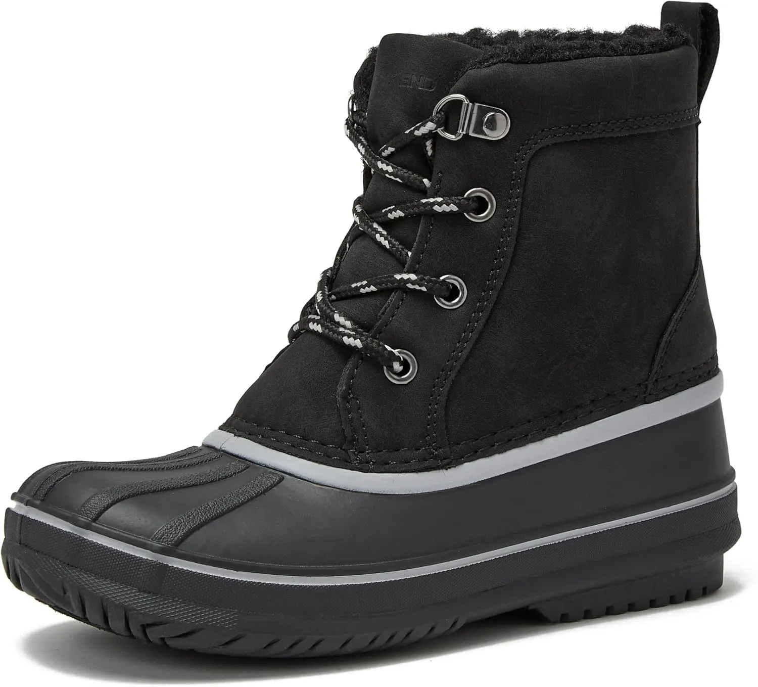 Lands' End Wynn Snow Boots for Kids - Insulated Waterproof Winter Snow Duck Boots for Boys and Girls - Little Kid and Big Kid Size 1 to 7 - Boys and Girls Snow Boots