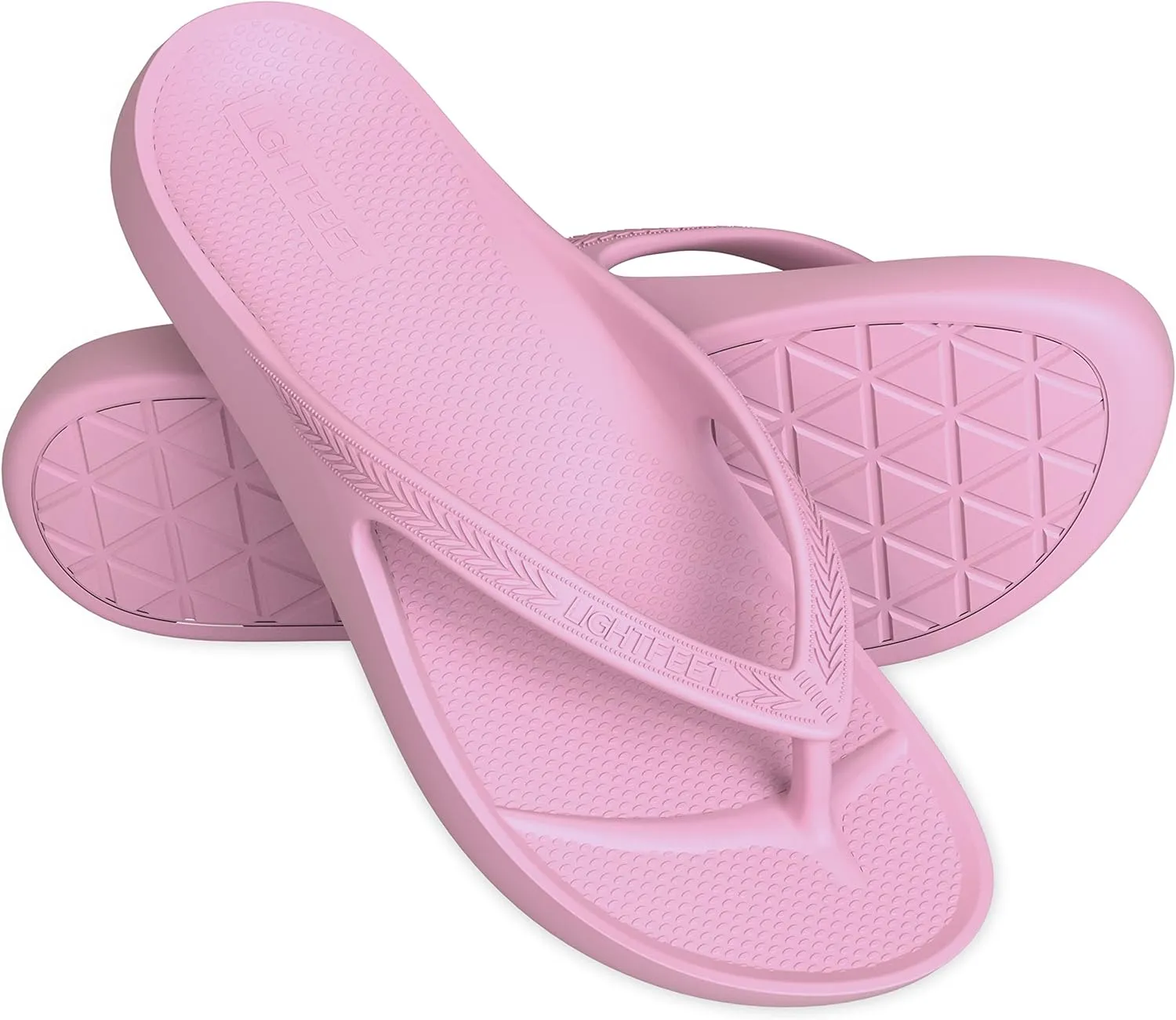 LightFeet Arch Support Flip Flops  Australian Podiatrists Designed FlipFlops for Women & Men Prevent Tired Aching Legs | Unisex Orthotic Plantar Fasciitis Flip Flops Made From Recycled Materials
