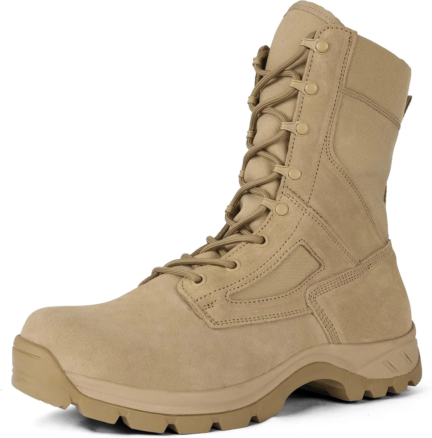 Lightweight Tactical Military Boots for Men Breathable Army Combat Police Boots for Work Motorcycle