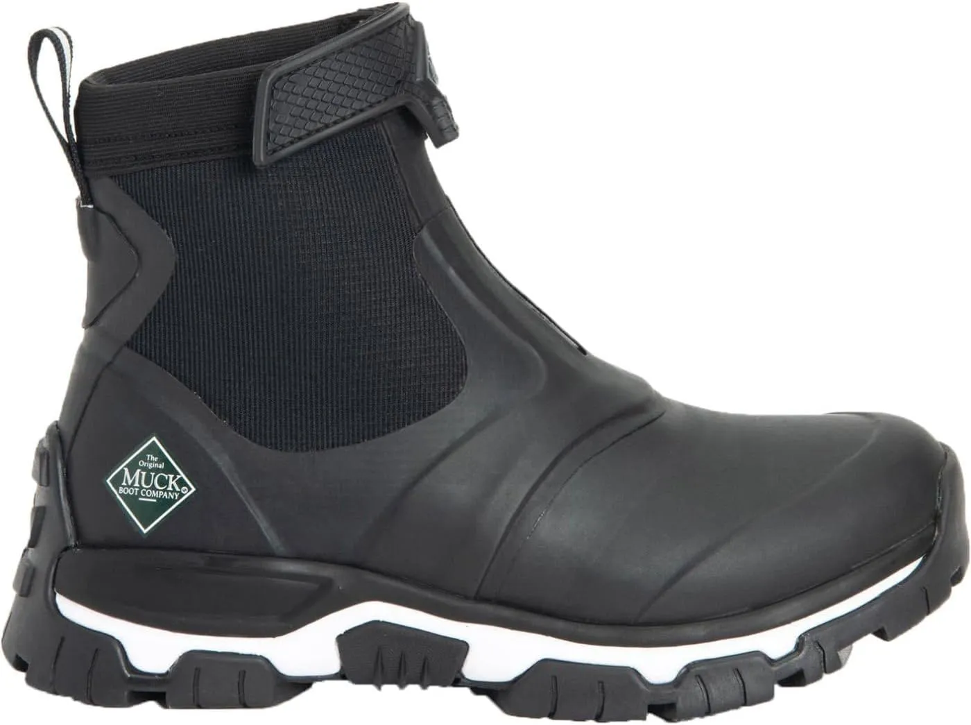 MUCK Women's Apex Zip High-Performance Waterproof Short Ankle Rubber Hiking Boots