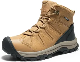 NORTIV 8 Men's Mid Hiking Boots Waterproof Outdoor Trekking Backpacking Camping Shoes