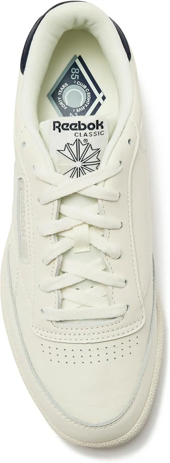 Reebok Men's Club C 85 Tennis Shoes, Casual Fashion White Sneakers