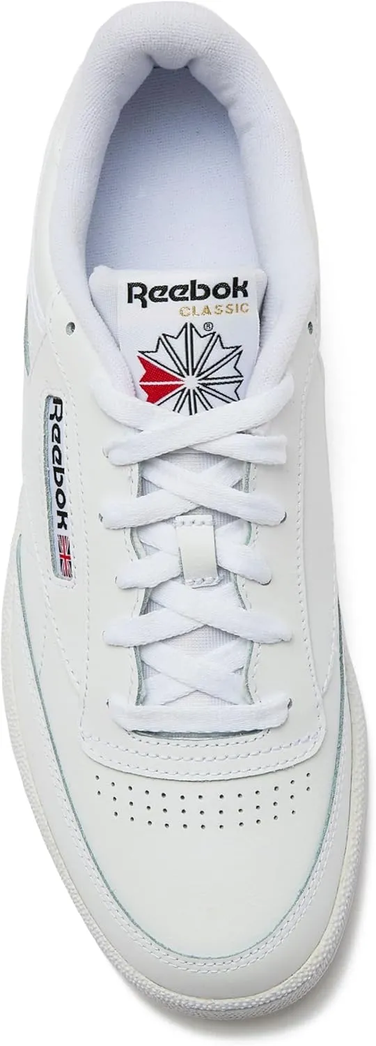 Reebok Men's Club C 85 Tennis Shoes, Casual Fashion White Sneakers