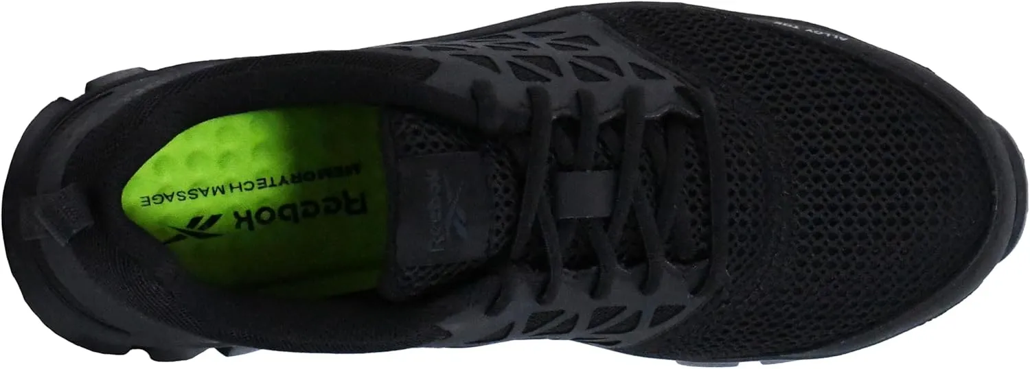 Reebok Work Men's Rb4041 Sublite Cushion Safety Toe Athletic Work Shoe Black