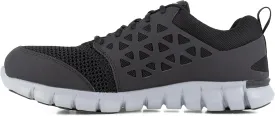 Reebok Work Men's Rb4041 Sublite Cushion Safety Toe Athletic Work Shoe Black