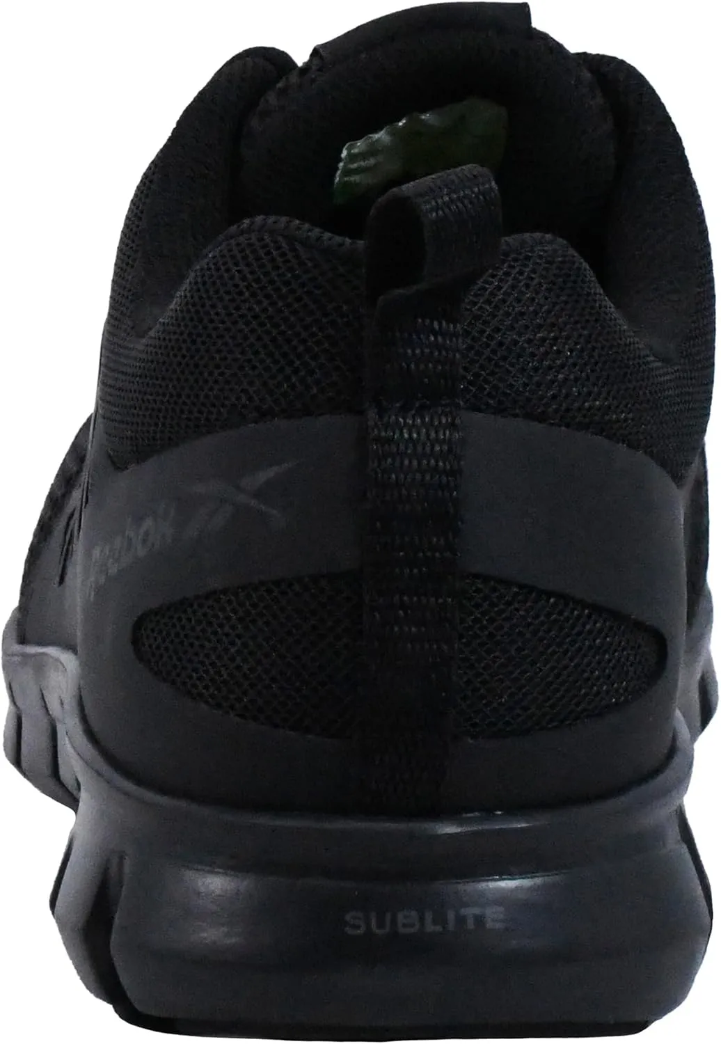 Reebok Work Men's Rb4041 Sublite Cushion Safety Toe Athletic Work Shoe Black