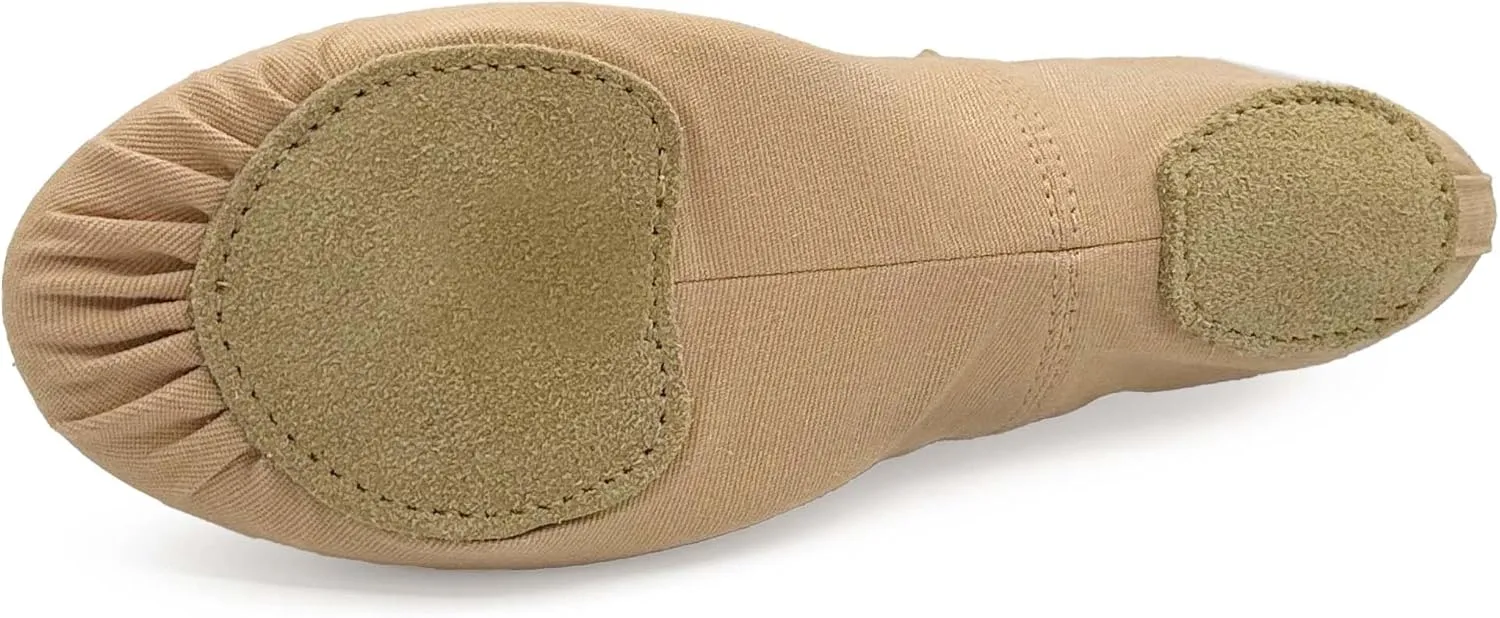 SD16 Bliss, Stretch Canvas Split Sole Ballet Shoes for Adults, Women, High Performance