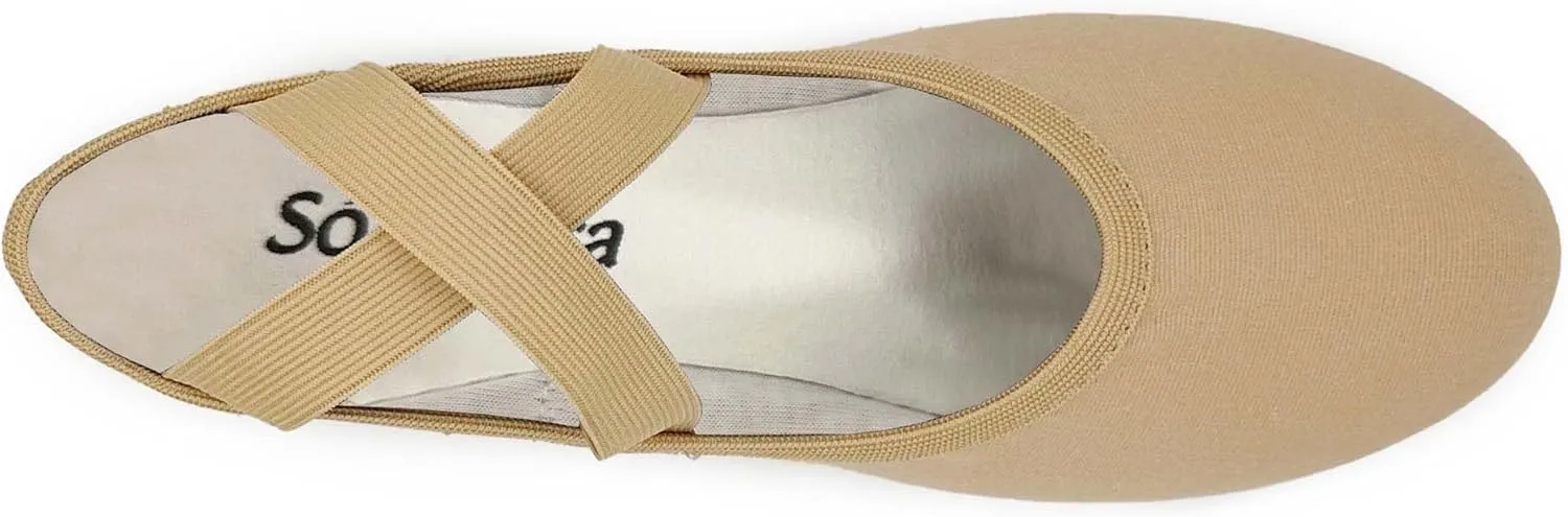 SD16 Bliss, Stretch Canvas Split Sole Ballet Shoes for Adults, Women, High Performance