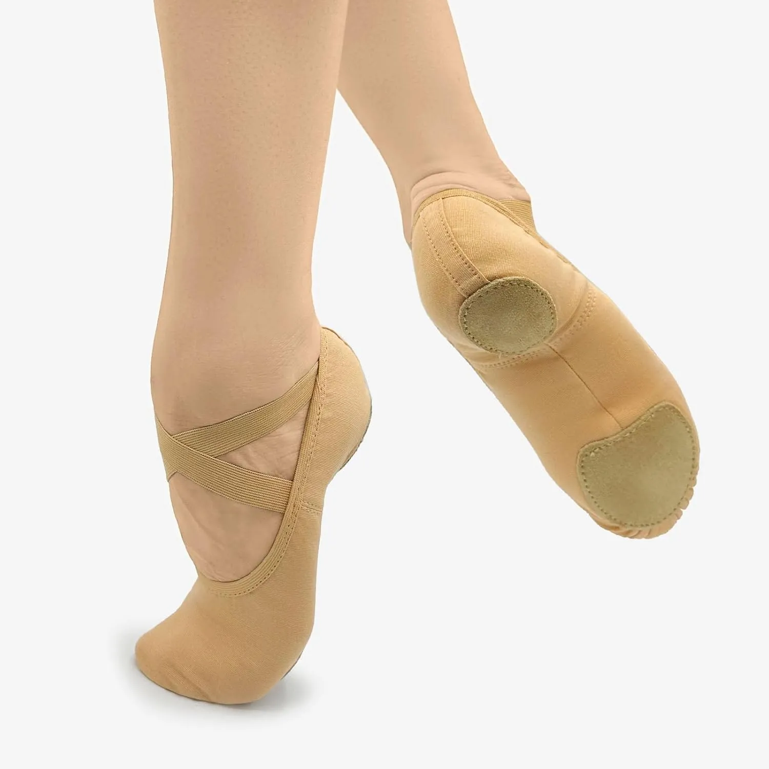 SD16 Bliss, Stretch Canvas Split Sole Ballet Shoes for Adults, Women, High Performance