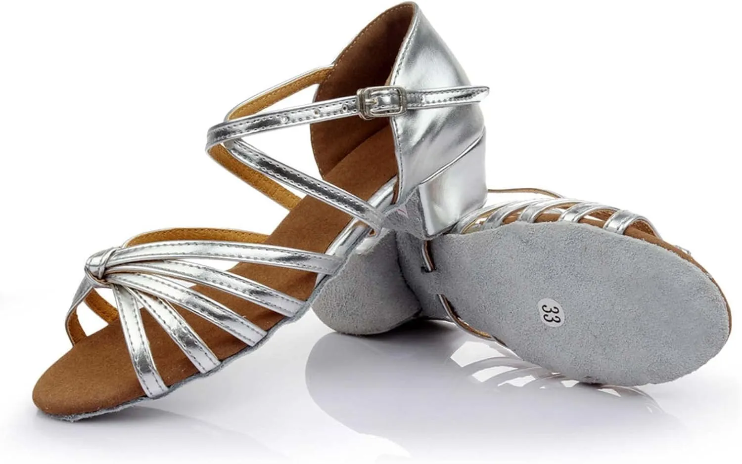 Summer Women Low Heel Sandals Satin Latin Dance Shoes Fashion Cross Straps Open Toe Ballroom Performance Dancing Wedding Shoes