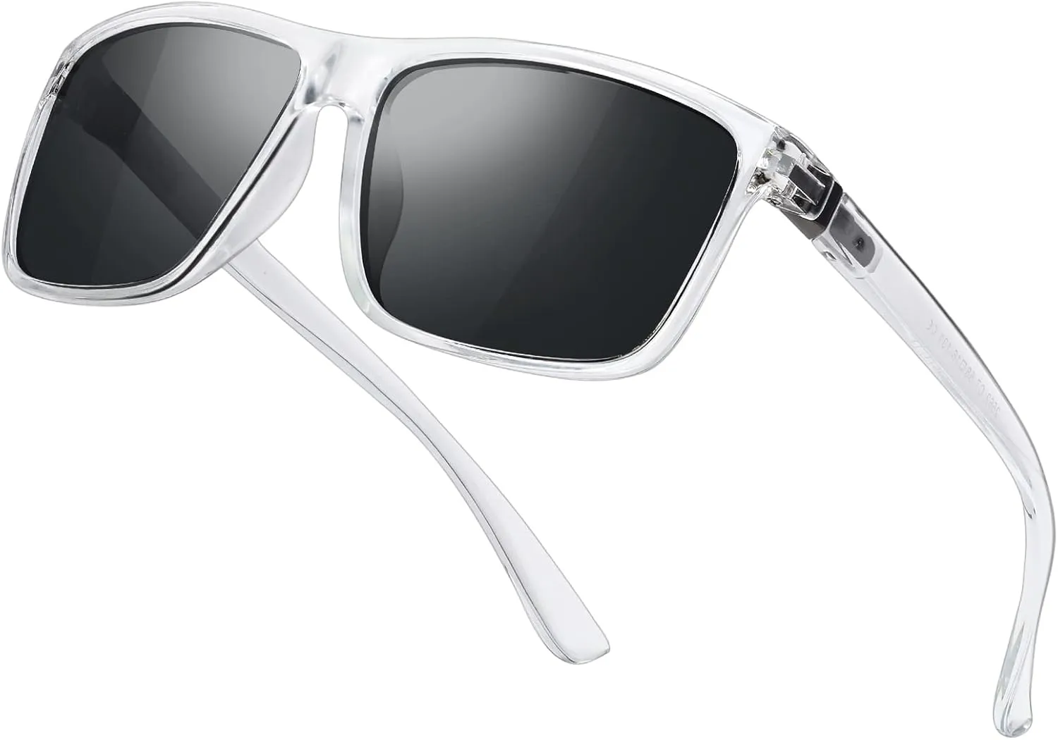 Sunglasses Men Polarized Sunglasses for Mens and Womens,Black Retro Sun Glasses Driving Fishing UV Protection