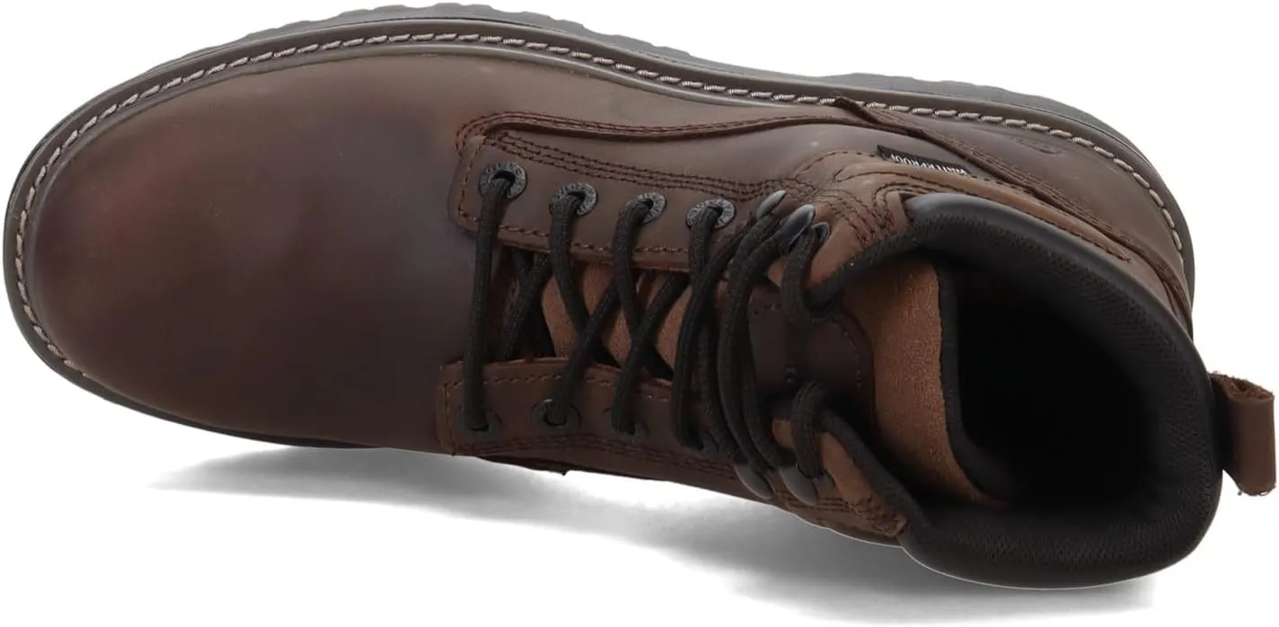 Wolverine Mens Floorhand Waterproof 6 Steel-Toe Work Boot