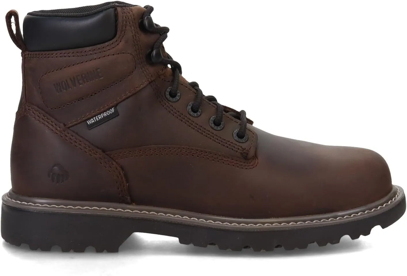 Wolverine Mens Floorhand Waterproof 6 Steel-Toe Work Boot